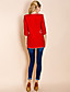  TS Contrast Color High Shoulder Cardigan