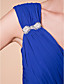  guaina / colonna scollo a V piano di lunghezza madre chiffon del vestito sposa