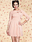  TS VINTAGE Bow Tie Gather Dress