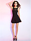  Sheath/Column Bateau Sleeveless Short/Mini Bandage Dress