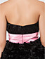  A-line Knee-length Organza Bridesmaid Dress With Ruffles