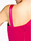  Sheath/ Column Straps Short/ Mini Satin Bridesmaid Dress