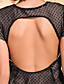  ts do vintage cintilante vestido de bolinhas sem encosto