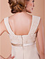  Sheath/Column Square Floor-length Satin And Chiffon Mother Of The Bride Dress With A Wrap