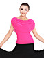  Ballroom Dancewear Tulle Modern Dance Top For Ladies