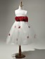  Satin And Tulle Sleeveless Flower Girl Dress