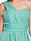  gaine / colonne sweetheart asymétrique robe de demoiselle d'honneur