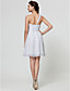  LAMBERTA - Robe de Demoiselle d'Honneur Mousseline Satin