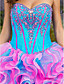  XENOBIA - Avondjurk of Schoolfeestjurk van Organza