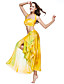  Dancewear Polyester With Dye Belly Skirt for Ladies More Colors