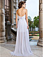  Sheath/Column Sweetheart Asymmetrical Chiffon Cocktail Dress