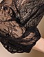  TS VINTAGE Puff Sleeve Lace Maxi Dress