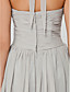  A-line Halter Floor-length Chiffon Bridesmaid Dress