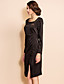  TS Long Sleeve Mesh Front Dress