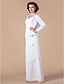  NASTYA - Vestido de Damas em Chifon com Xale