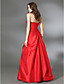  A-line Sweetheart Floor-length Taffeta Evening/Prom Dress