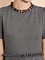  TS VINTAGE Detachable Mesh Bow Jersey Swing Dress