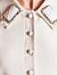  TS Handmade Beads Collar Sleeveless Sheath Dress