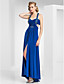  A-line Straps Ankle-length Knitwear Evening Dress