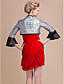  Elegant Long Sleeves Satin With Sequins Wedding / Special Occasion Jacket / Wrap