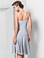  Sheath/Column V-neck Spaghetti Straps Knee-length Knitwear Cocktail Dresses