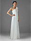  INÉS - Vestido de Fiesta de boda o de Dama de honor de Gasa