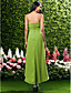  DAYANA - Vestido de Fiesta de boda o de Dama de honor de Gasa