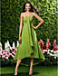  DAYANA - Vestido de Fiesta de boda o de Dama de honor de Gasa