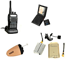 venta al por mayor C�mara Esp�a Inal�mbrica + Receptor + Walkie Talkie + Auricular Esp�a