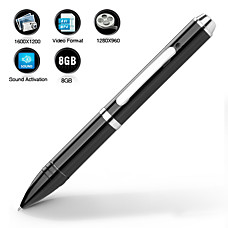 venta al por mayor bol�grafo esp�a con c�mara activa el sonido + 8gb de memoria
