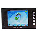De 3 pulgadas TFT 262k color verdadero pantalla mp4 Player 4GB (negro) (zsz-007c)