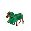 Green Dog Rain Coat (CW026) (Start From 20 Units)-Free Shipping