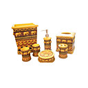 7 PC Elephant Bathroom Accessory Set/Soap Dish + More(YSYP024 )(Start From 10 Units)-Free Shipping