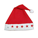 Deluxe Non-woven Christmas Red Hat (FS003) (Start From 50 Units)-Free Shipping