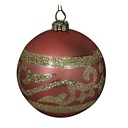 mate décorée de ballons décorations de Noël, 8 cm (sdbg090) (à partir de 100 unités)-Livraison gratu