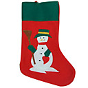 Plush Red Christmas Stocking (SDWZ002) (Start From 300 Units)Free Shipping