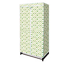 duobao dobrável não-duráveis wardrobe do armazenamento de tecido (jaju002) (começo de 10 unidades), transporte livre