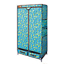 dobrável não-duráveis wardrobe do armazenamento de tecido (jaju007) (começo de 10 unidades), transporte livre