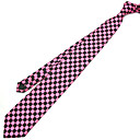 Red And Black Gingham Check Tie 100% Silk Hand Made (QRJ051) -Free Shipping by Air Mail