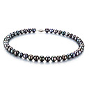 Multi-Overtone 8.5-9mm AA Freshwater Pearl Necklace 16" Length (DSZZ025)