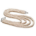 White 6.5-7mm A Freshwater Pearl Necklace 16 inch Choker Length (DSZZ004)