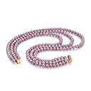 Lavender 6.5-7mm AA Freshwater Pearl Necklace 16" Length DSZZ045 (Start From 5 Units) Free Shipping
