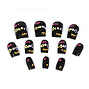12 Pcs Special Design Art Acrylic False Nails Tips  (Start From 20 Units)