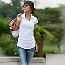 Jersey-knit Tunic-length Tee White (XJQZ001) (Start From 10 Units) Free Shipping
