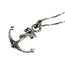 thai ancre antique en argent sterling pendentif (fg003)