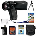 Sanyo Xacti VPC-HD1000 4.0MP HD Video Camera + 4GB SD Card + Extra Battery + 6 Bonus