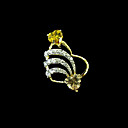 Heart Cubic Zircon CZ Pendant in 925 Sterling Silver (SZY041) (Start From 36 Units) Free Shipping