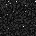 1.5mm noir mat opaque jet cube semences talon (sbb0358) (environ 12 grammes)