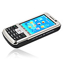 ZOHO V98 Quad Band Dual Sim Card TV Function Cell Phone Silver + Free 256MB TF Card