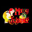 Double Faced Mesh Silhouette Santa Light (SDQ361)